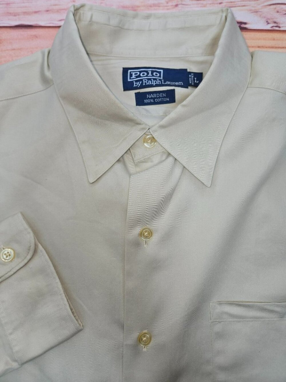Polo Ralph Lauren Mens Harden Long Sleeve Shirt Large